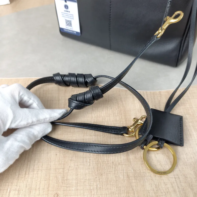 BALENCIAGA Crossbody Bag RODEO Black CC alfskinmini23 × 10 × 17 cm — detail view 10 of 12