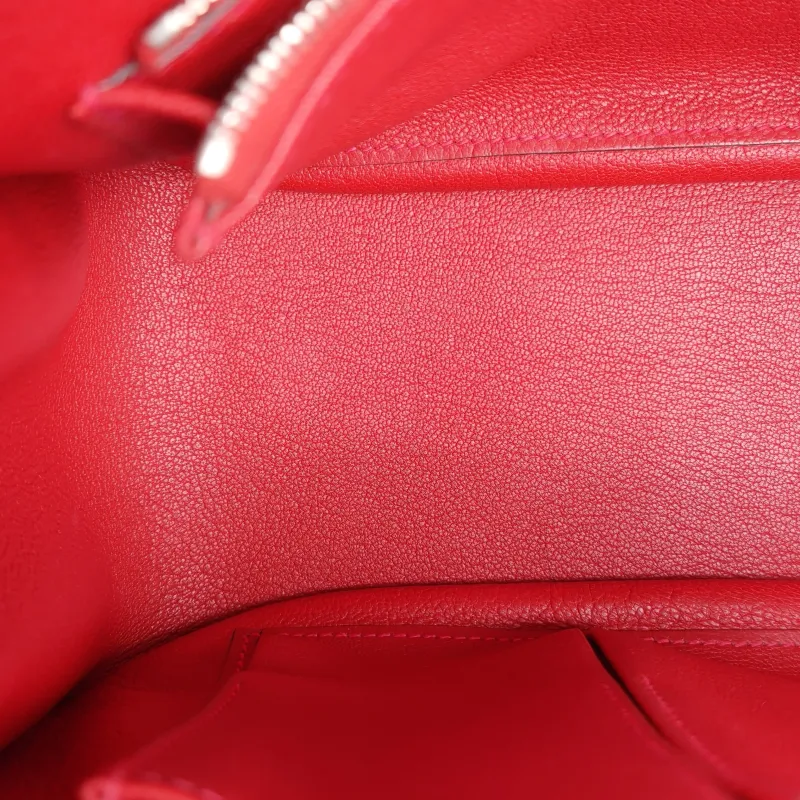 Hermès Crossbody Bag Jypsiere 28S5 Taurillon Clemence TC Calfskin Small28 × 12.5 × 23.5 cm — detail view 3 of 13