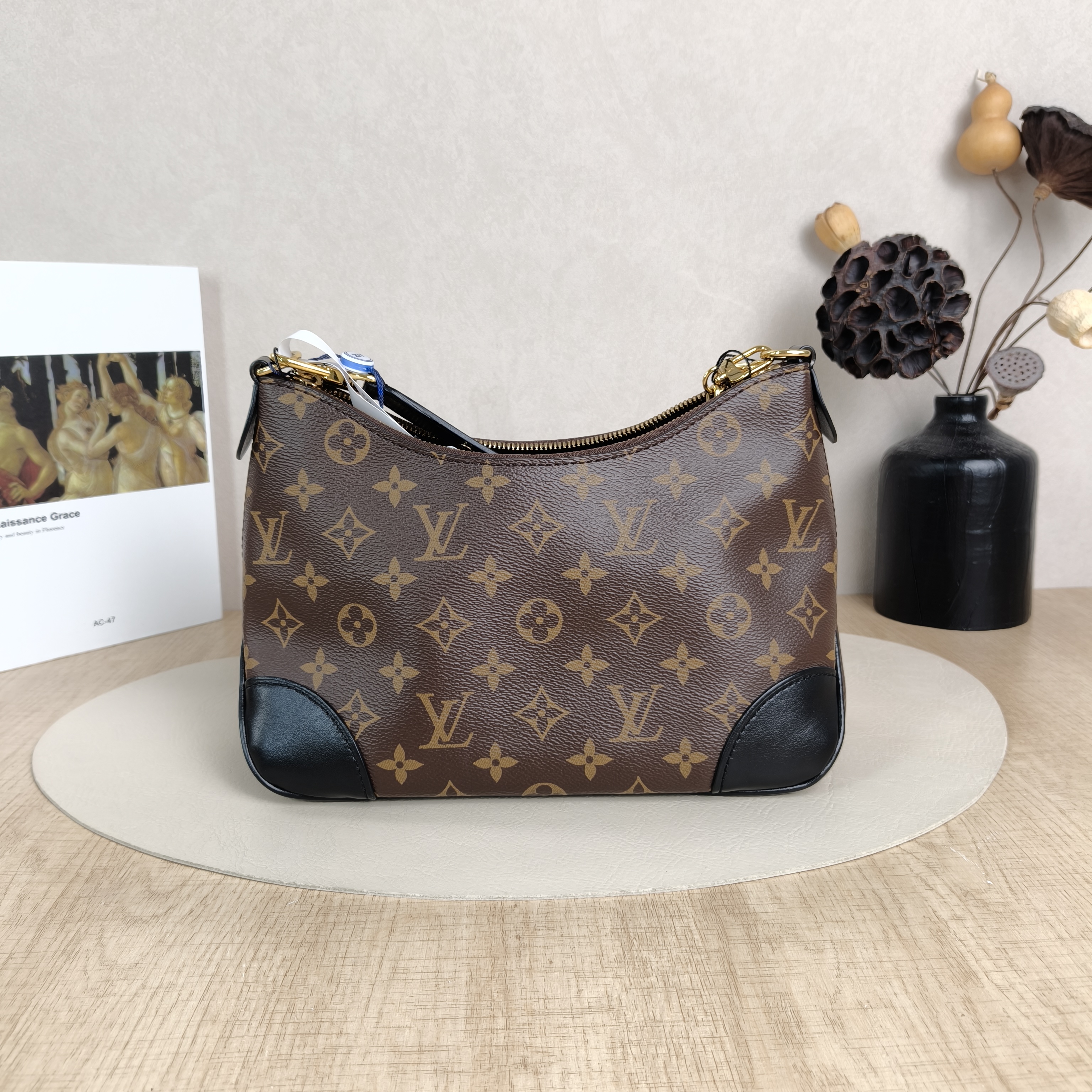 Louis Vuitton Crossbody Bag Boulogne PVC Small26 × 9.5 × 16 cm