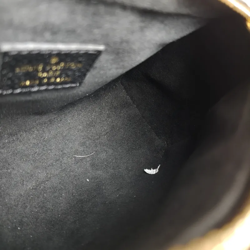 Louis Vuitton Crossbody Bag Speedy Nano Black · White Empreinte Embossed Calfskin nano 16 × 7.5 × 10 cm — detail view 6 of 9