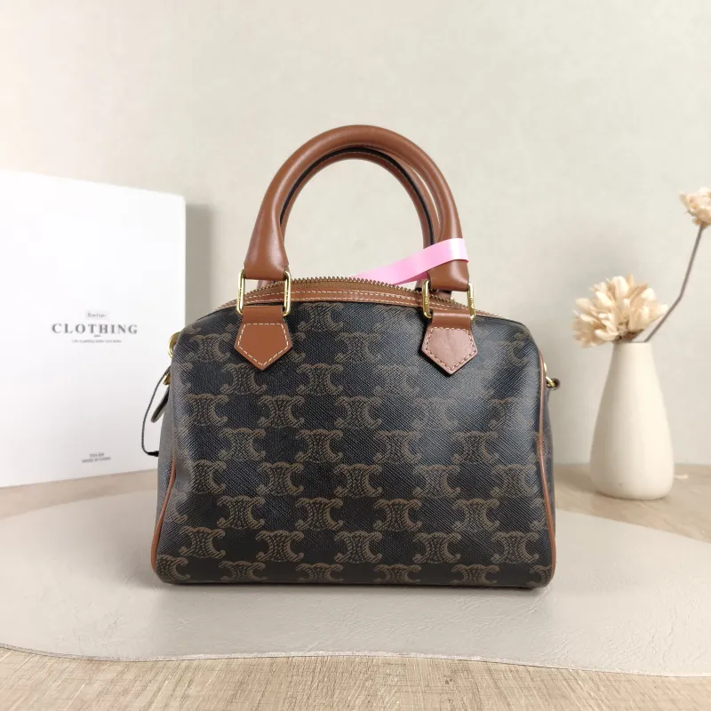 CELINE Crossbody Bag Monogram PVC Small 20 × 10.5 × 15.5 cm