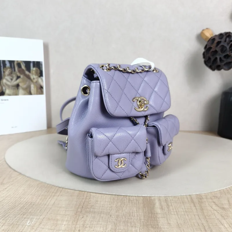 Chanel Backpack Duma Calfskin Small 16.5 × 10 × 17.5 cm — cover view 6 of 6