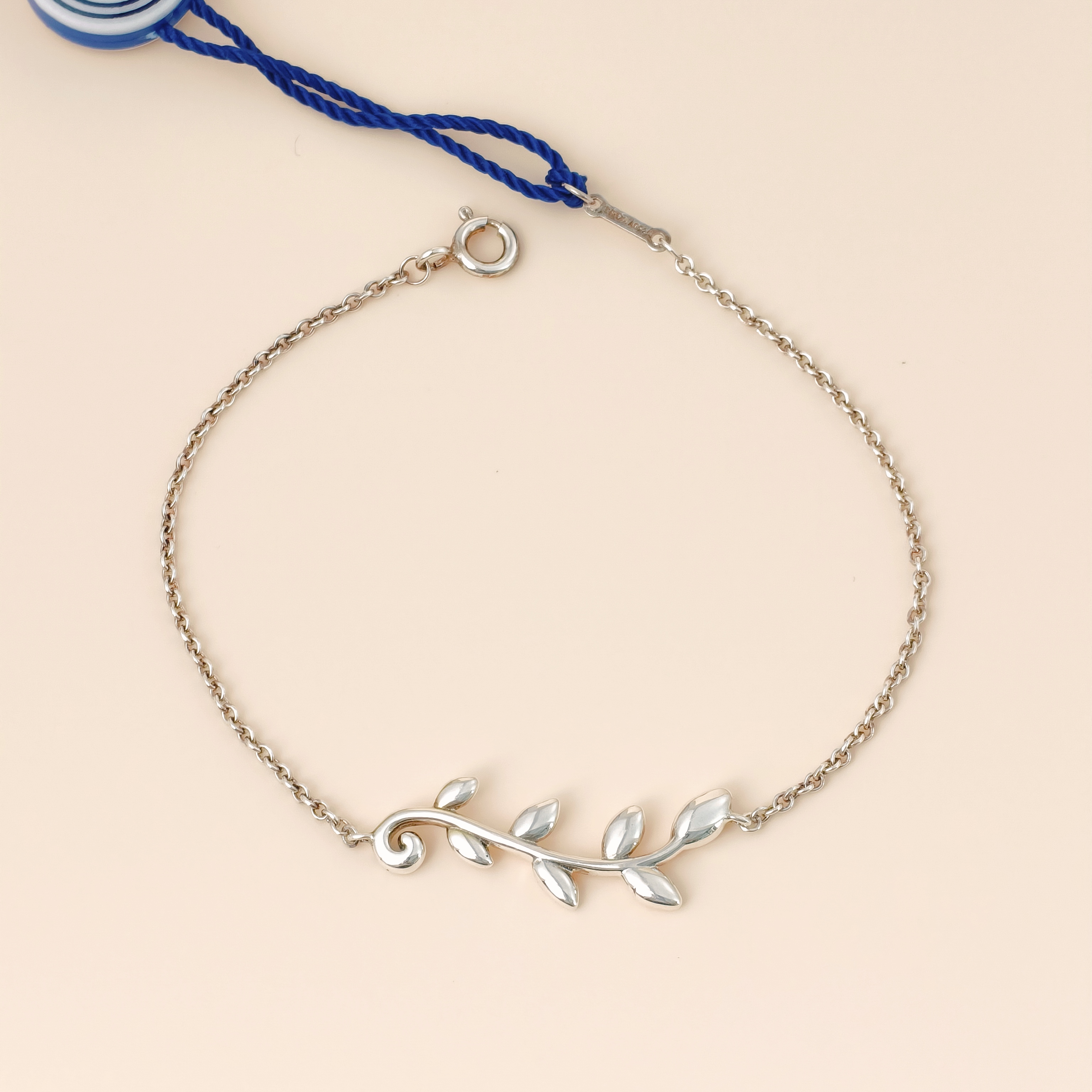 Tiffany&Co. Bracelet Paloma Picasso Collection Olive Leaf Bracelet 925 One Size17cm
