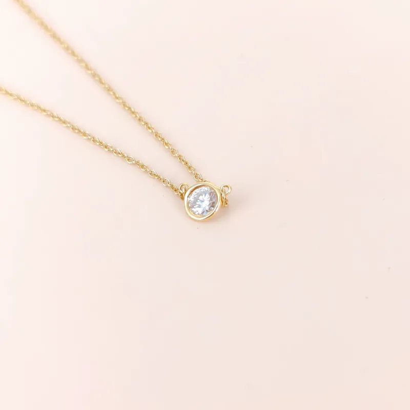 Tiffany&Co. Necklace Elsa Peretti Collection Necklace Yellow Gold Yellow Gold 18KY ellow Gold One Size 40cm — cover view 4 of 7