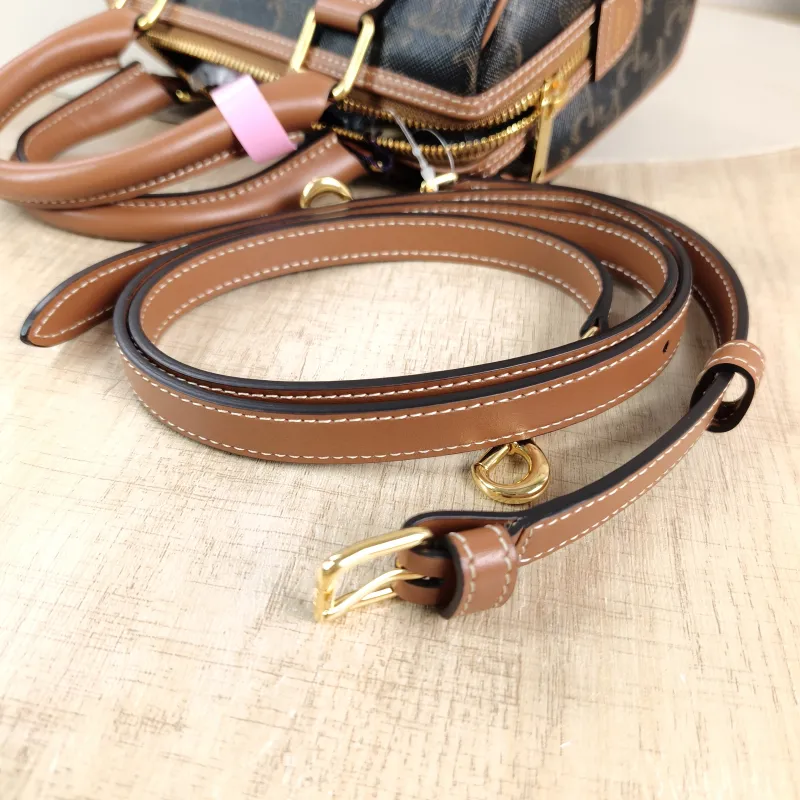 CELINE Crossbody Bag Monogram PVC Small 20 × 10.5 × 15.5 cm — detail view 2 of 11