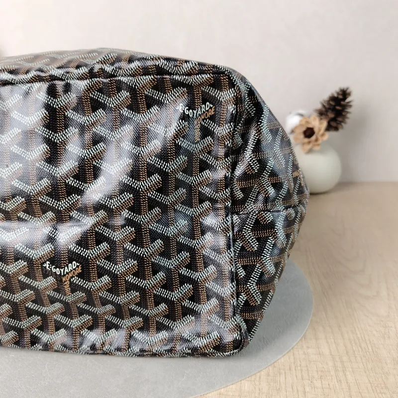 GOYARD Shoulder Bag SAINT LOUIS Shopping Tote Brown PVC Large 40 × 20 × 32 cm — detail view 1 of 12