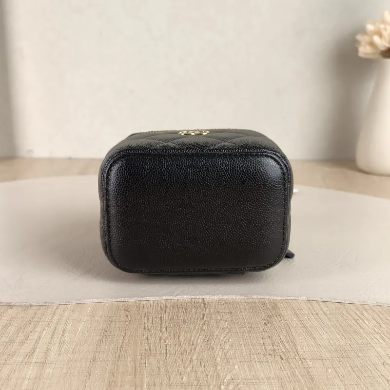 Chanel Top Handle Bag Edition Pearl Black Calfskin Mini 10 × 7 × 9 cm 31 — cover view 4 of 4