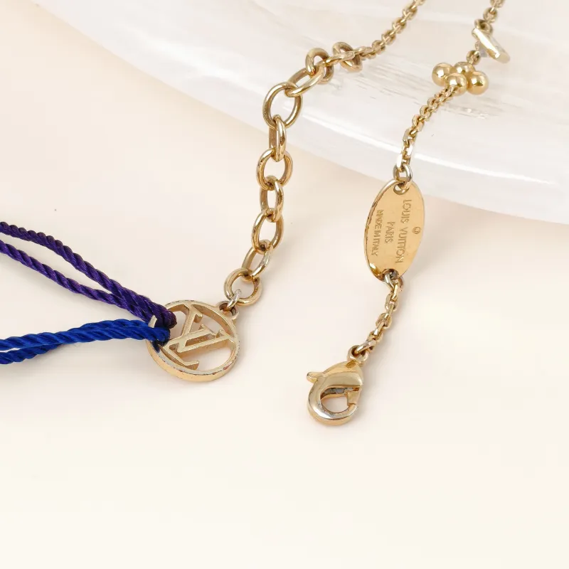 Louis Vuitton Bracelet Pendant Bracelet Gold One Size18cm — cover view 4 of 11