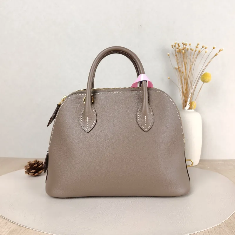 Hermès Shoulder Bag Bolide 1923 25Gold-Tone Hardware Top Handle Bag Evercolor Calfskin Small 25 × 11 × 20 cm B — cover view 3 of 5