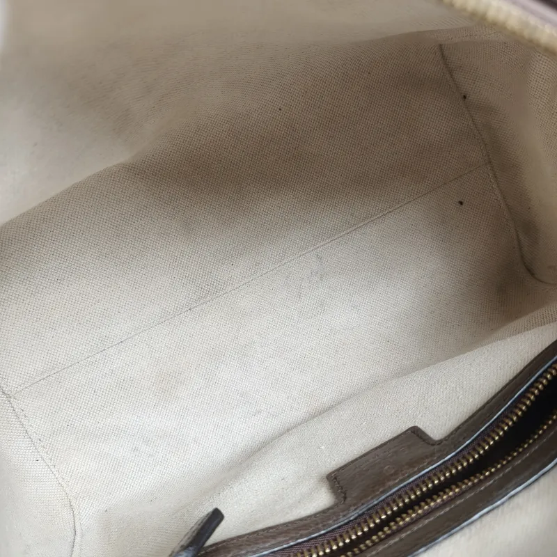 GUCCI Top Handle Bag Ophidia Monogram PVC Medium 25 × 14 × 17 cm — detail view 7 of 11