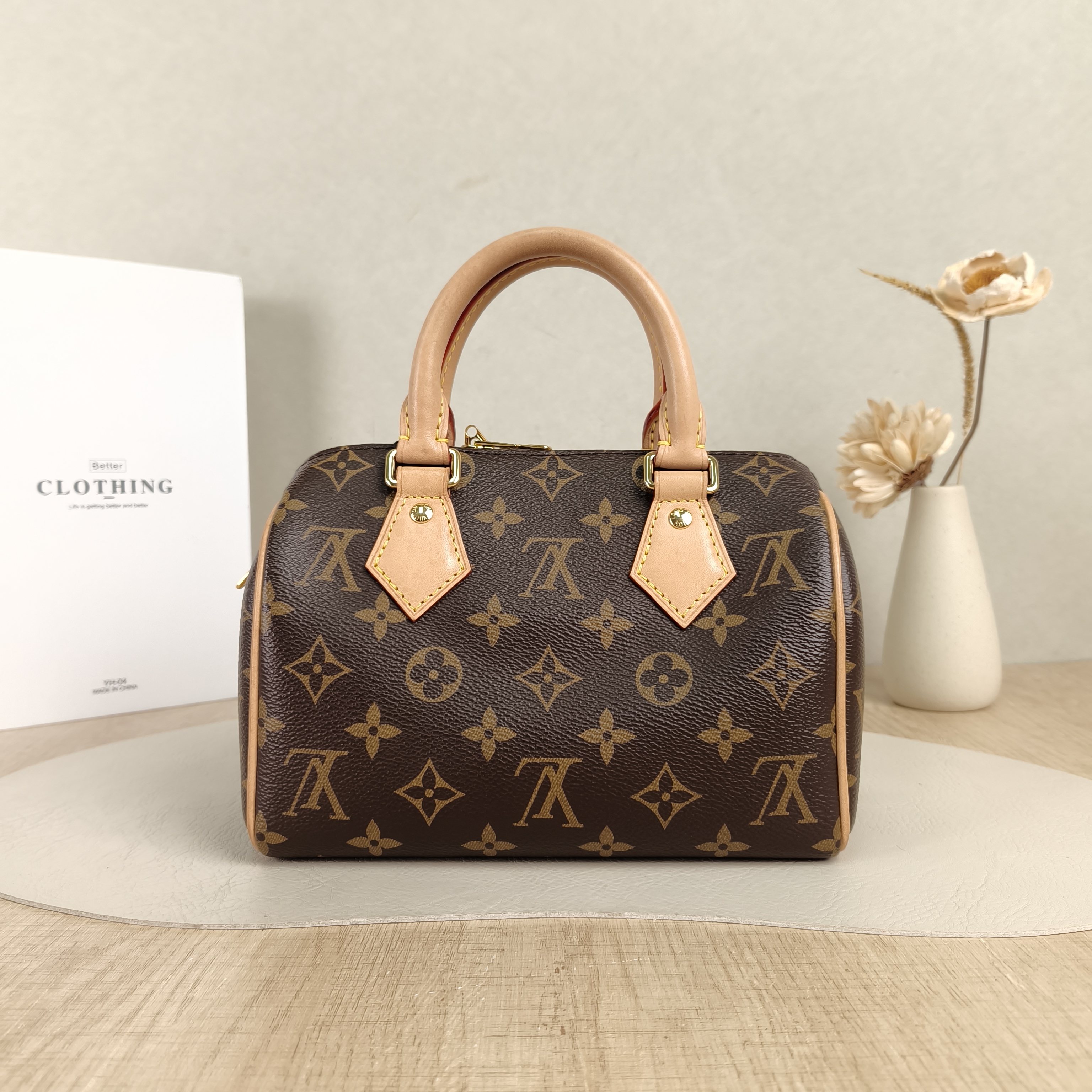 Louis Vuitton Crossbody Bag Speedy20 Shoulder Strap PVC Small20.5 × 12 × 13.5 cm — cover view 5 of 6