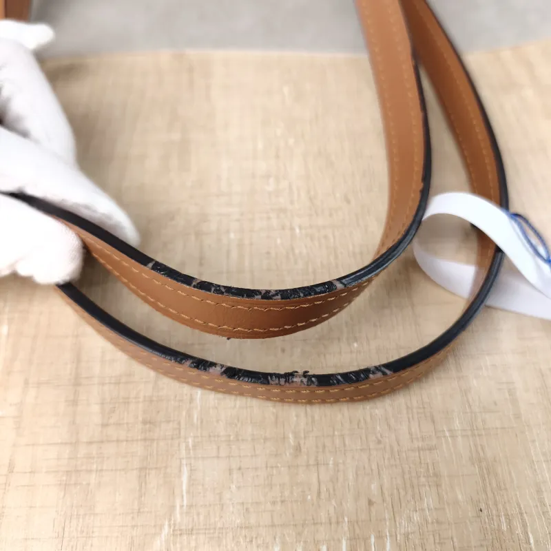 Moynat Shoulder Bag Blue Canvas 34 × 14 × 26 cm — detail view 6 of 12
