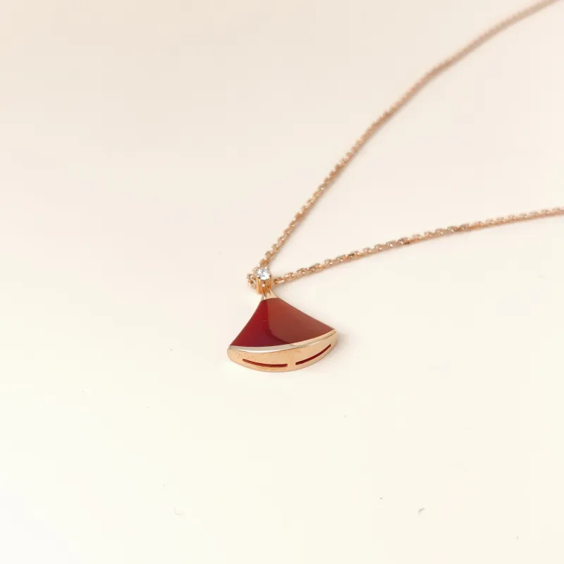 Bvlgari Necklace DIVAS’ DREAM Collection Diamond18KR ose Gold Small 43cm — cover view 11 of 12