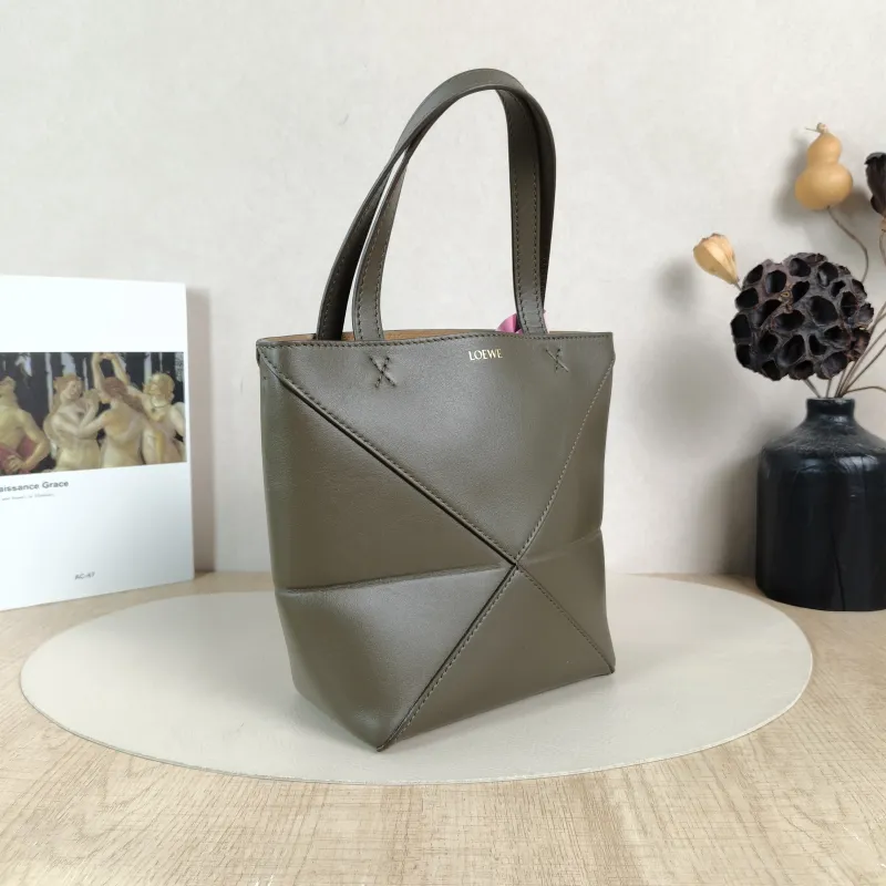 LOEWE Crossbody Bag Puzzle Fold Shopping Tote Calfskinmini16.5 × 9.5 × 20 cm — cover view 2 of 5