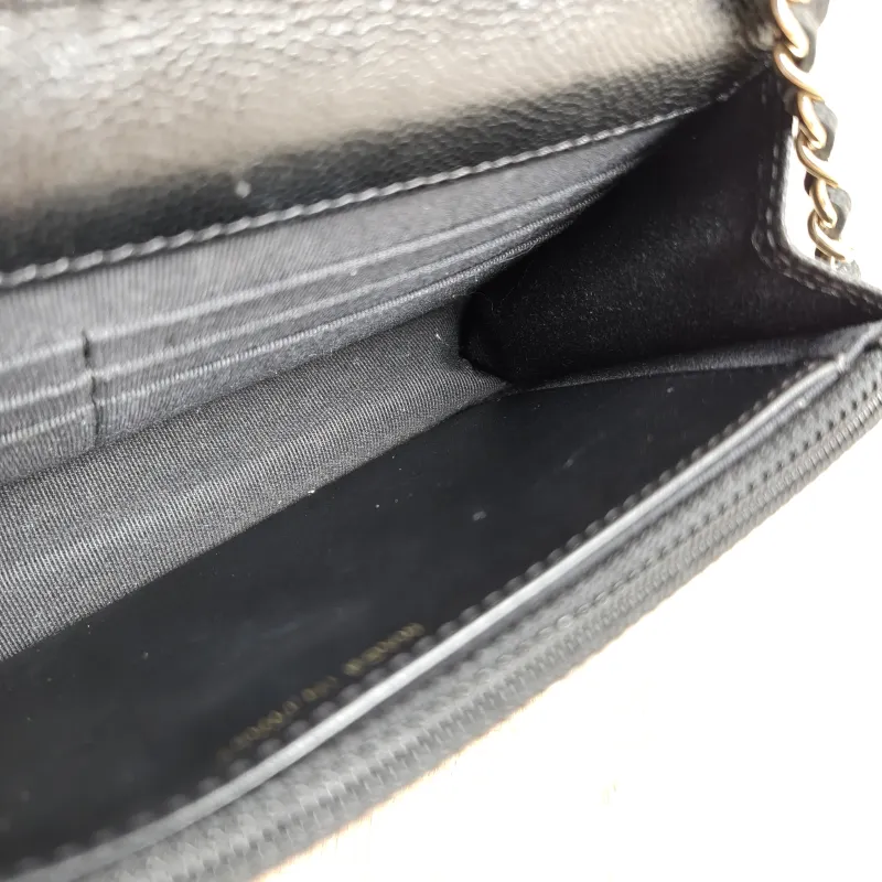 Chanel Crossbody Bag CF WOCWOC Bag coco Black Grained Calfskin Mini 19.2 × 3.5 × 12.3 cm — detail view 3 of 13