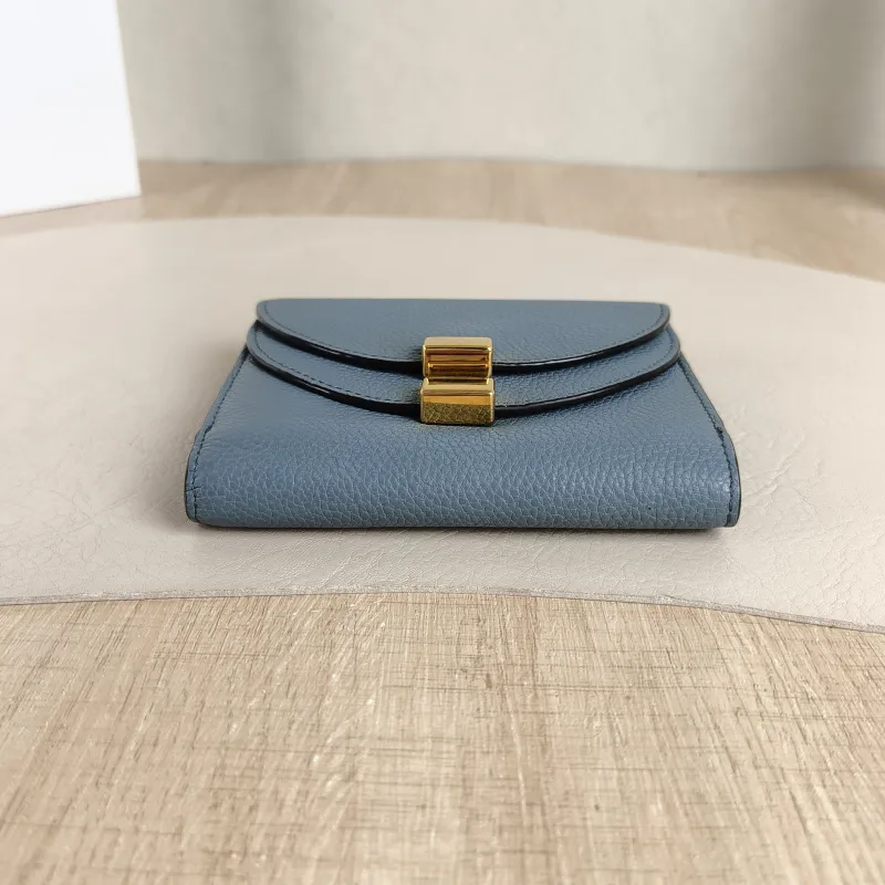 Chloé Wallet Wallet Blue Calfskin One Size12 × 2 × 10.5 cm — cover view 3 of 4