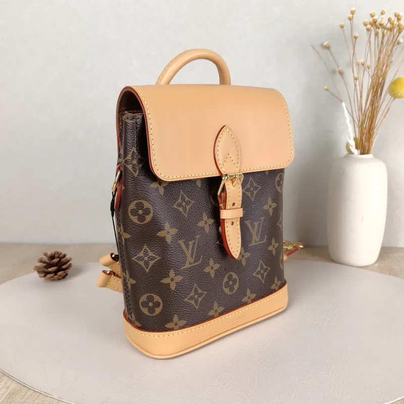 Louis Vuitton Backpack Soho Backpack Monogram PV Cmini17 × 8 × 23 cm — cover view 5 of 6