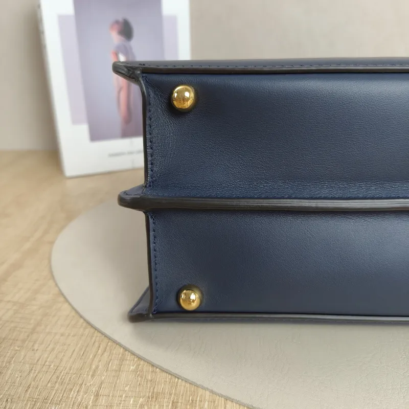 FENDI Top Handle Bag Peekaboo IS ee U Petite Calfskin Medium33.5 × 13 × 25.5 cm — cover view 10 of 13