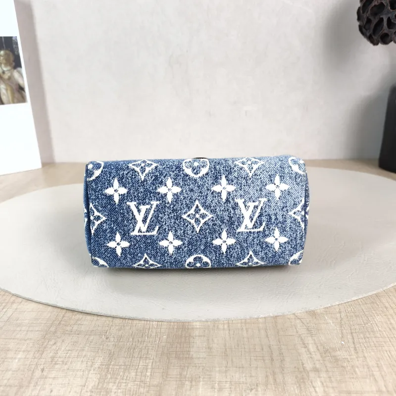Louis Vuitton Crossbody Bag Speedy Nano Blue nano 16 × 7.5 × 10 cm — cover view 3 of 5