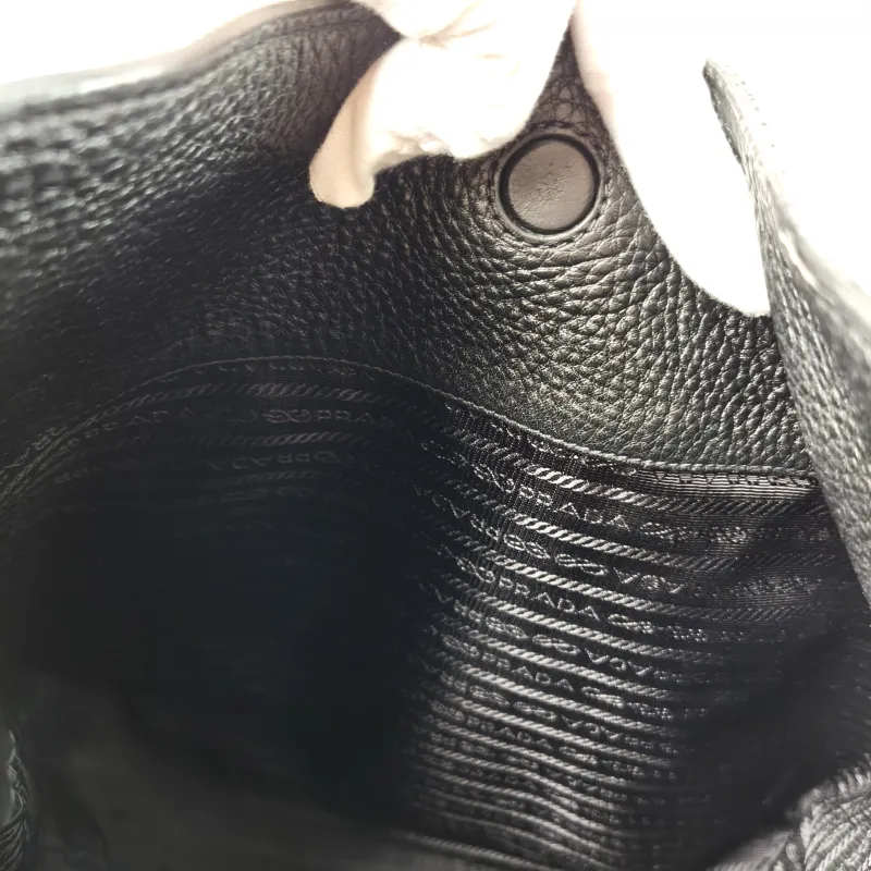 PRADA Shoulder Bag Hobo Shoulder Bag Black Calfskin One Size32 × 15 × 31 cm — detail view 3 of 13