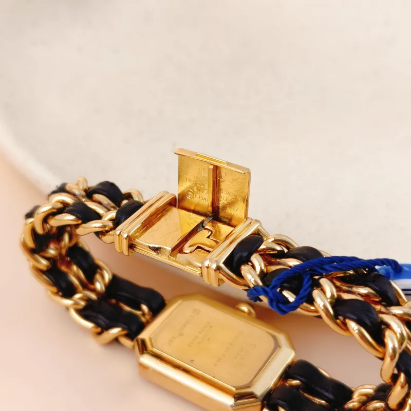 Chanel Watch Première Édition Originale Black with Gold-Tone Hardware Black with Gold-Tone Hardware One Size 26.1*20 L — cover view 4 of 9