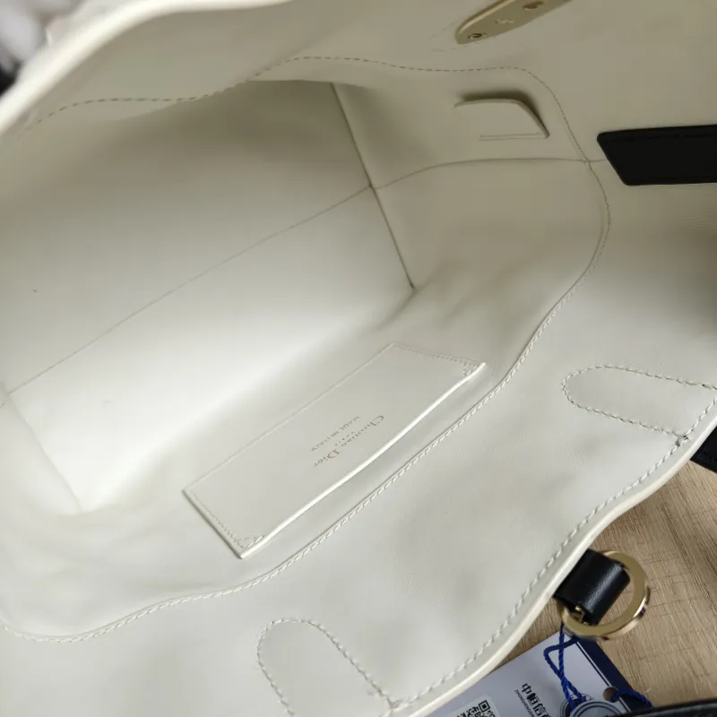 DIOR Top Handle Bag TOUJOURS Edition Calfskin Small18.5 × 12 × 18.5 cm — detail view 8 of 13