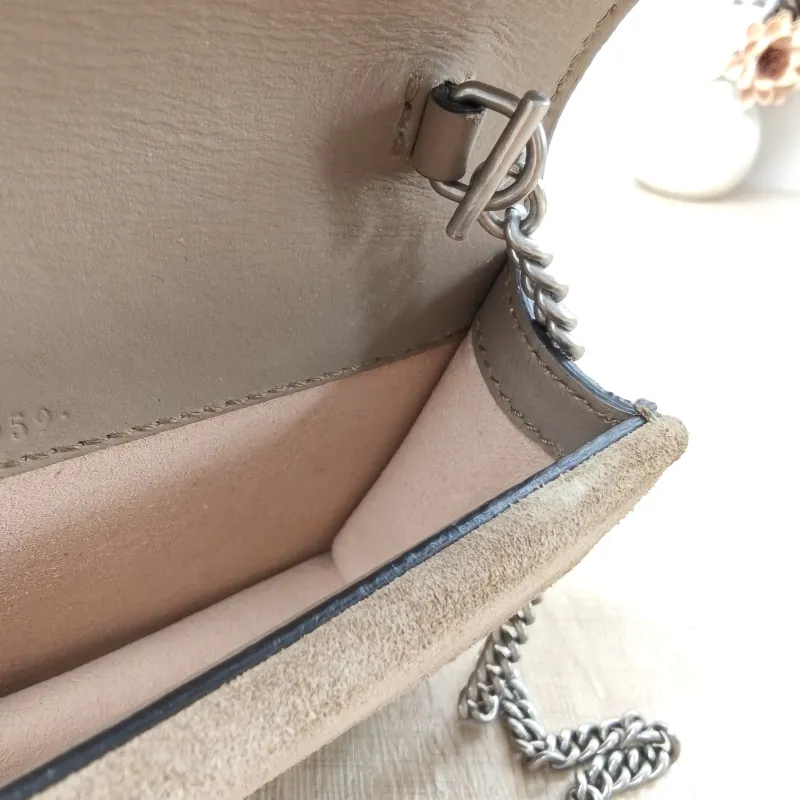 GUCCI Shoulder Bag Dionysus Monogram PV Cmini16.5 × 4 × 10 cm — detail view 3 of 13