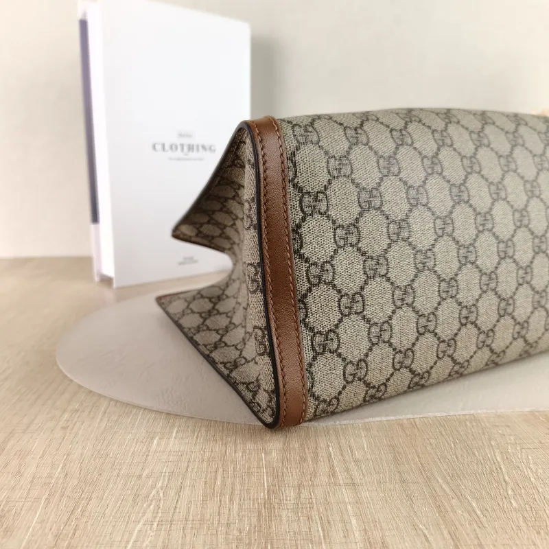 GUCCI Shoulder Bag Padlock Tote Monogram PVC Large 35 × 14 × 23.5 cm — detail view 11 of 12