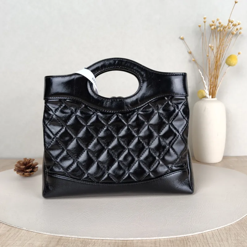 Chanel Crossbody Bag31Bag Black Waxed Leathermini23 × 5.5 × 22 cm — cover view 2 of 5