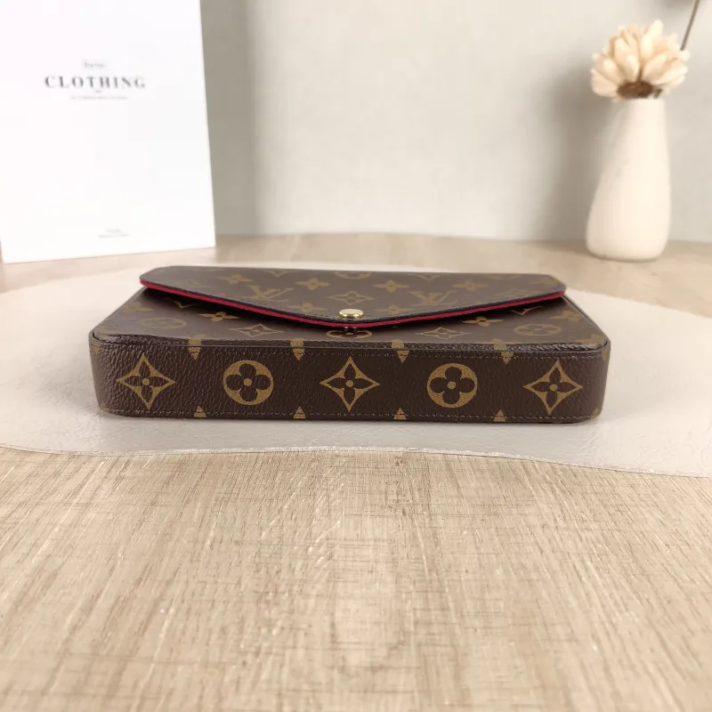 Louis Vuitton Crossbody Bag Pochette Félicie Monogram PVC Small 21 × 3 × 12 cm — cover view 2 of 5