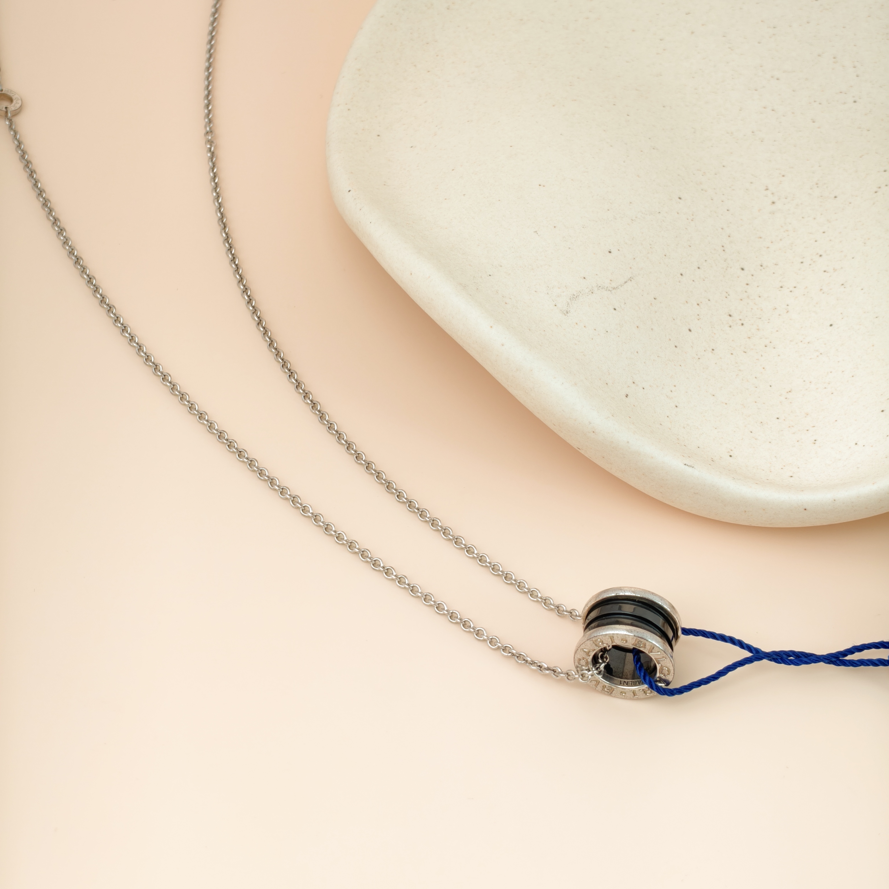 Bvlgari Necklace B.zero1Collection Edition 925 One Size Pendant1.5cm 47cm — cover view 5 of 10