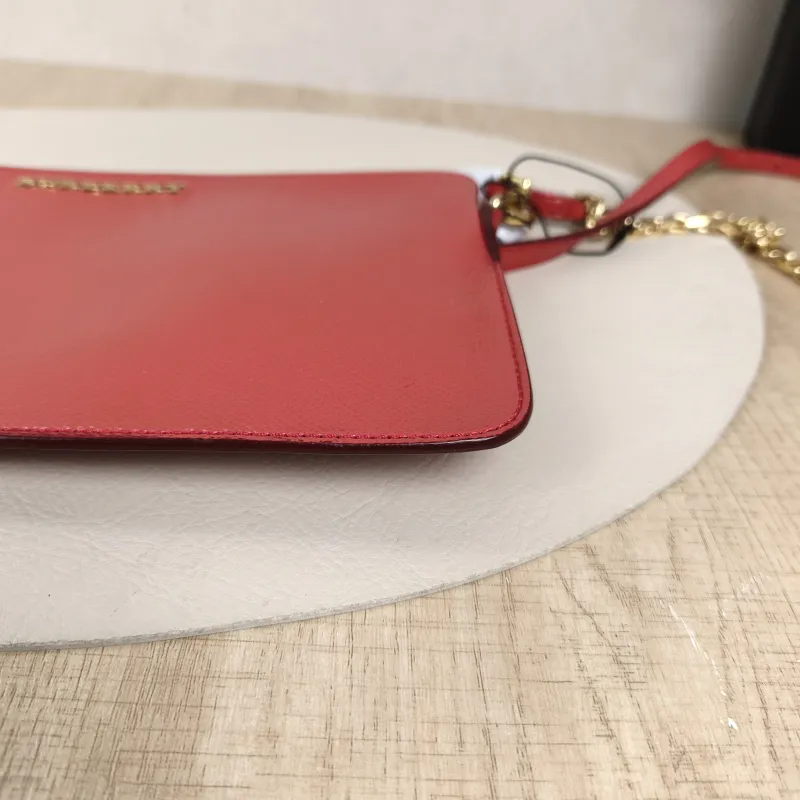 BURBERRY Crossbody Bag Crossbody Bag Red PVC One Size25*15 — detail view 4 of 12