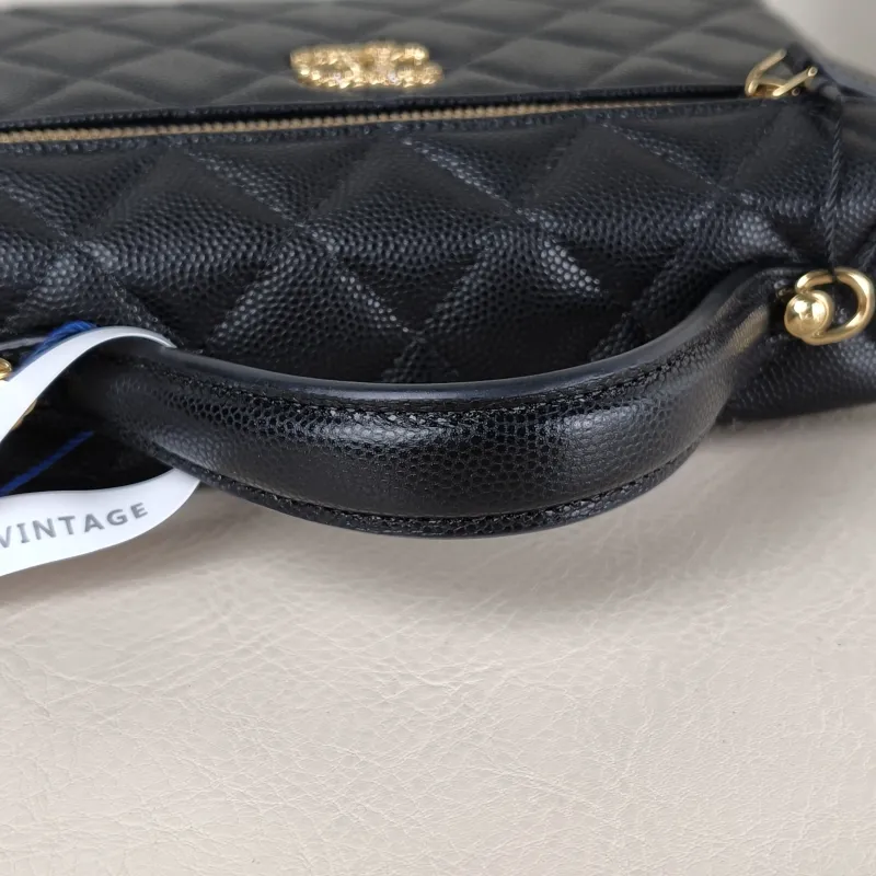 Chanel Crossbody Bag lp Vanity Case Bag Black Calfskin One Size 19.5 × 5 × 17 cm — detail view 11 of 15
