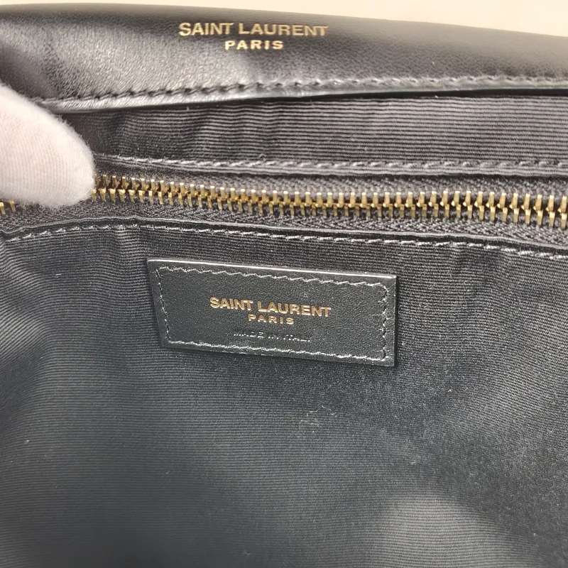 SAINT LAURENT Shoulder Bag Jamie Carre Chain Bag Black Lambskin Large33 × 9 × 22 cm — detail view 8 of 14