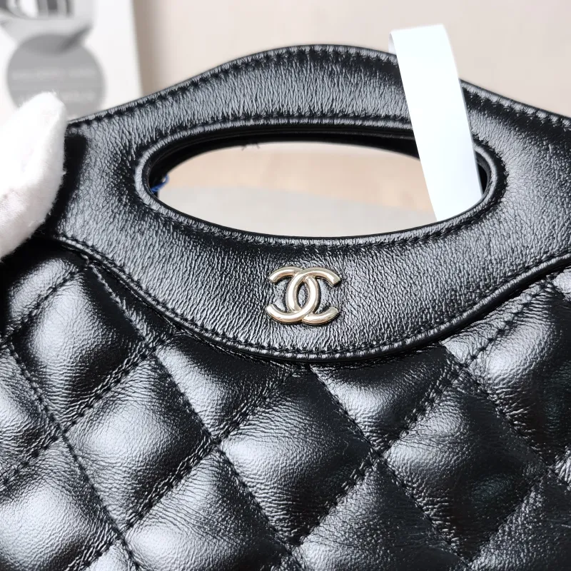 Chanel Crossbody Bag31Bag Black Waxed Leathernano20.5 × 3.5 × 17 cm — detail view 12 of 13