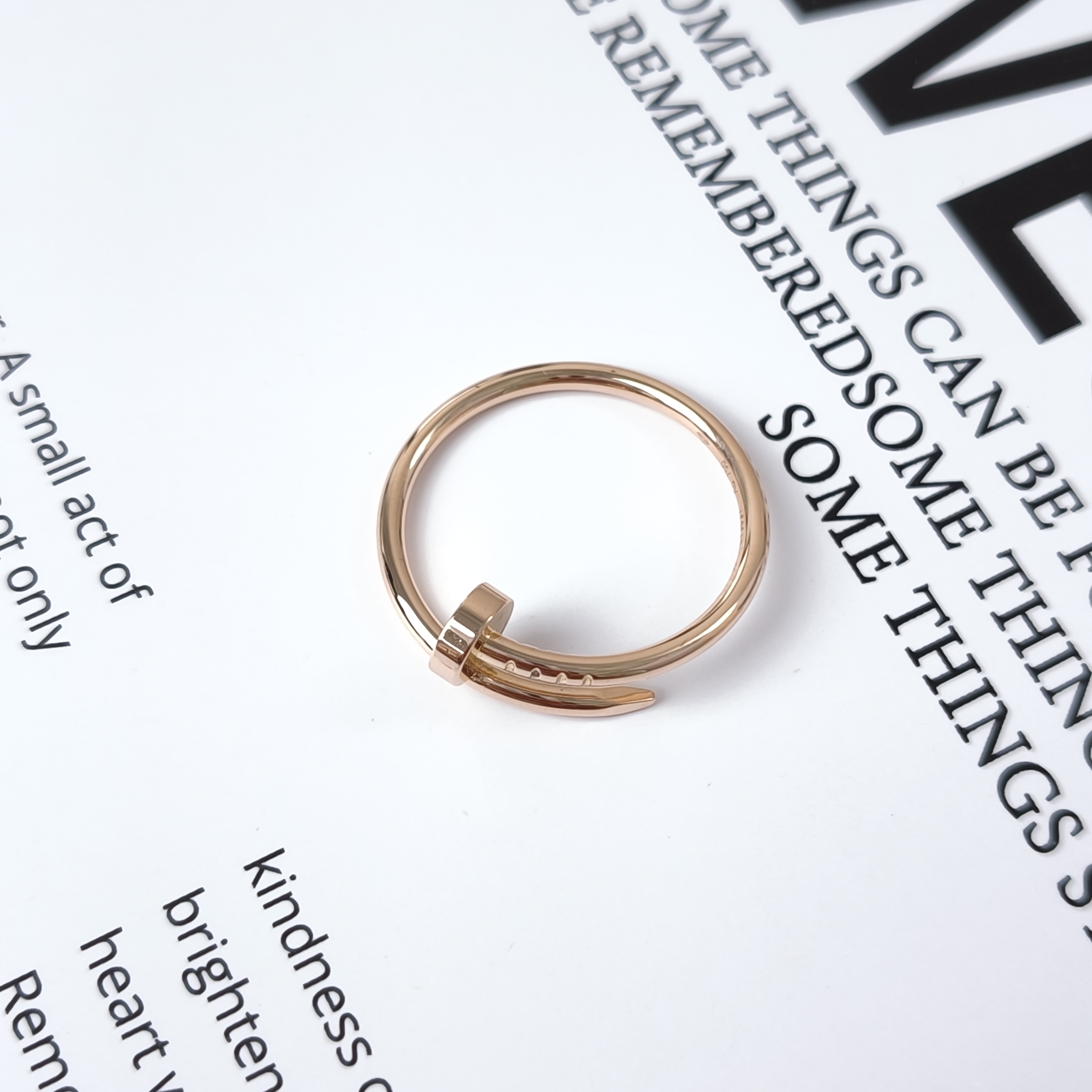 CARTIER Ring Juste un Clou Ring Gold18k One Size60 One Size — cover view 6 of 9