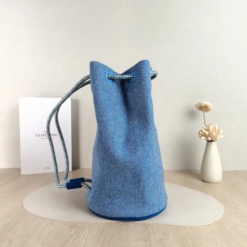 Hermès Backpack Backpack Blue One Size 20 × 20 × 33 cm — detail view 4 of 10