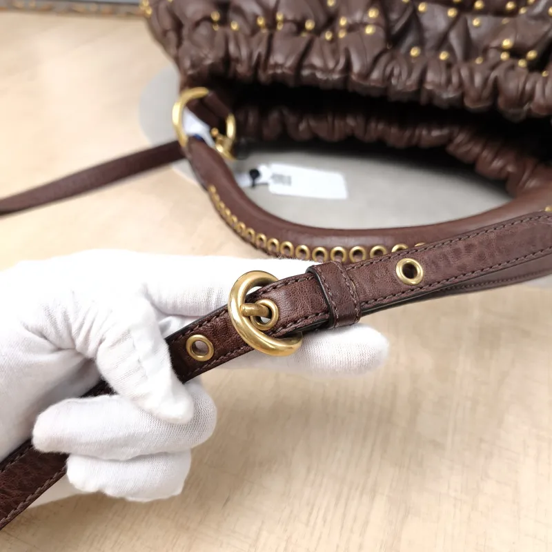 Miumiu Shoulder Bag Shoulder Baghobo Lambskin One Size44 × 14 × 29 cm — detail view 2 of 14