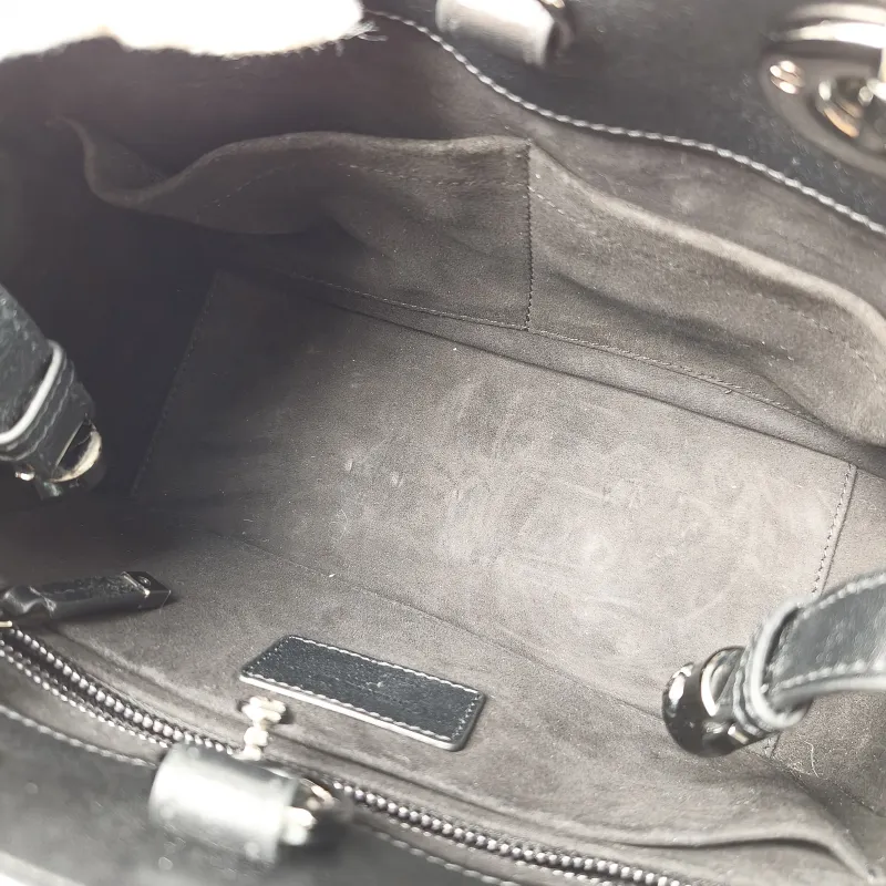 DIOR Top Handle Bag Lady 95.22 Black Calfskin Small25 × 10 × 16 cm — detail view 2 of 11