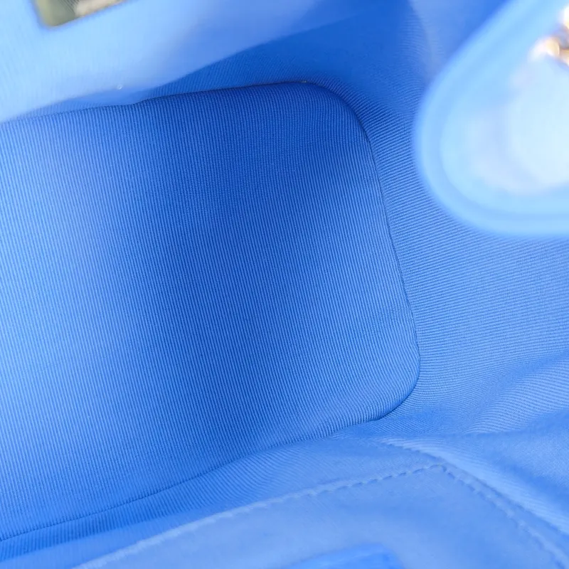 Chanel Backpack Duma Blue Calfskin Small18 × 12 × 18.5 cm — detail view 10 of 15
