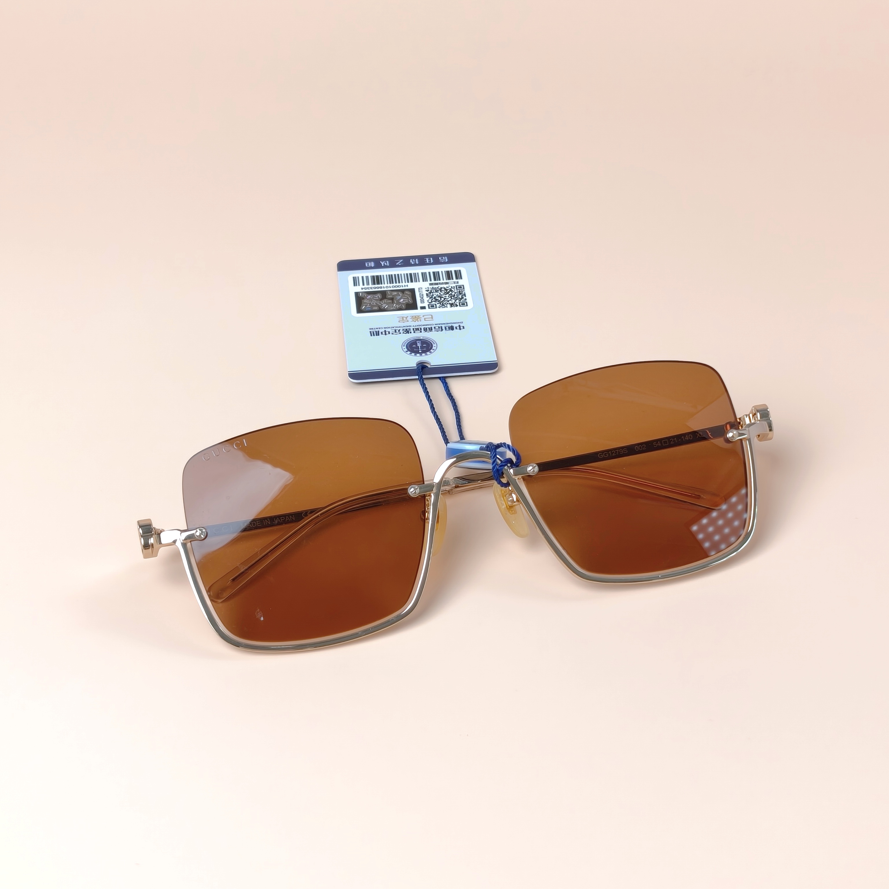 GUCCI Eyewear Eyewear Brown One Size — cover view 5 of 14