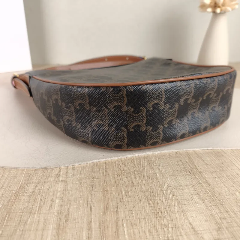 CELINE Shoulder Bag HELOISE TRIOMPHE Monogram PVC Small 24 × 7 × 21 cm — detail view 7 of 8