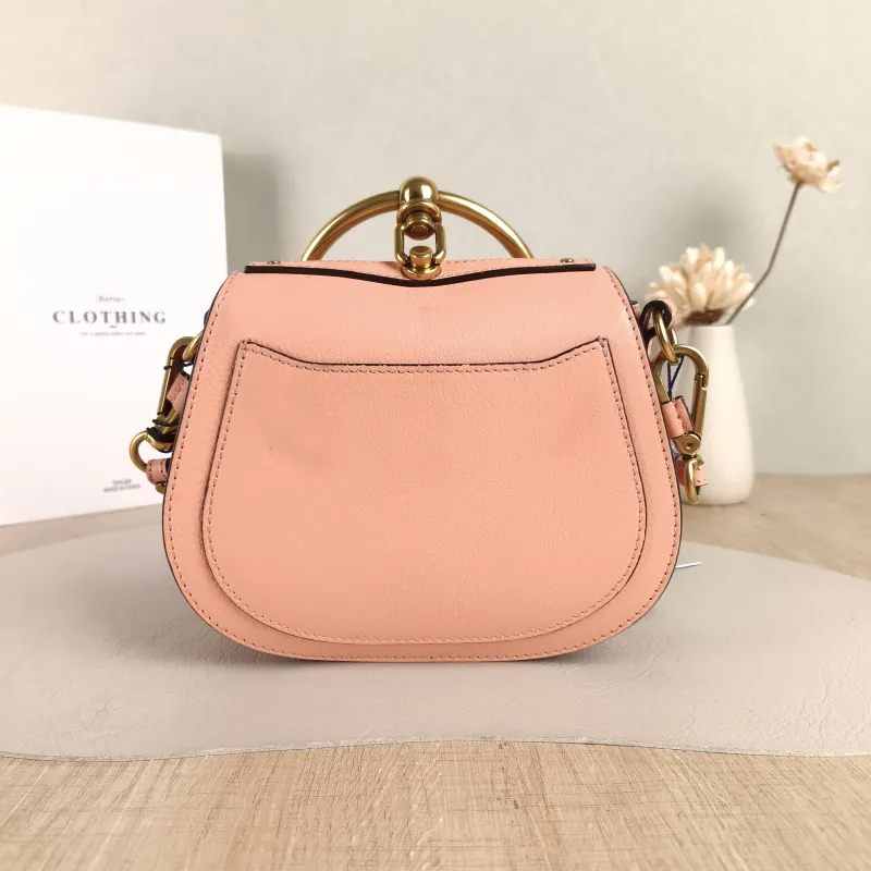Chloé Crossbody Bag nile Top Handle Crossbody Bag Pink Calfskin 19 × 5 × 15.5 cm — cover view 2 of 5