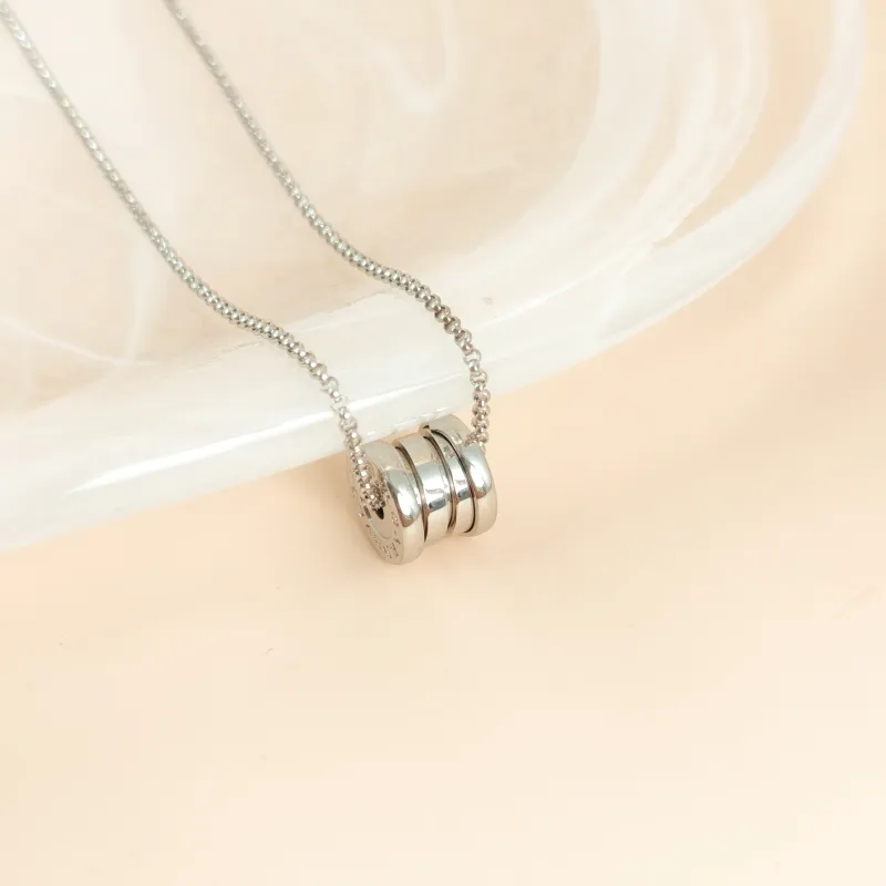 Bvlgari Necklace B.ZERO1Collection Necklace White Gold18KW hite Goldmini45cm — cover view 9 of 9