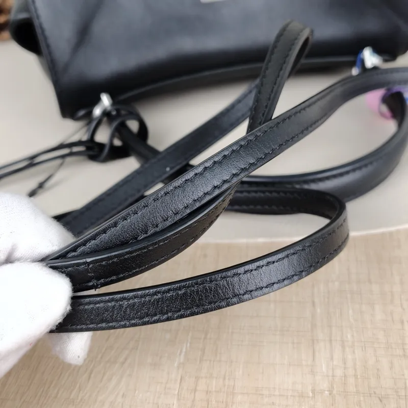 BALENCIAGA Crossbody Bag RODEO Black CC alfskin Mini 23 × 10 × 17 cm — detail view 3 of 13