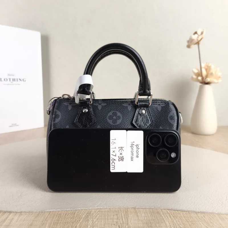 Louis Vuitton Crossbody Bag Speedy Nano Monogram PVC nano 16 × 7.5 × 10 cm — cover view 4 of 5