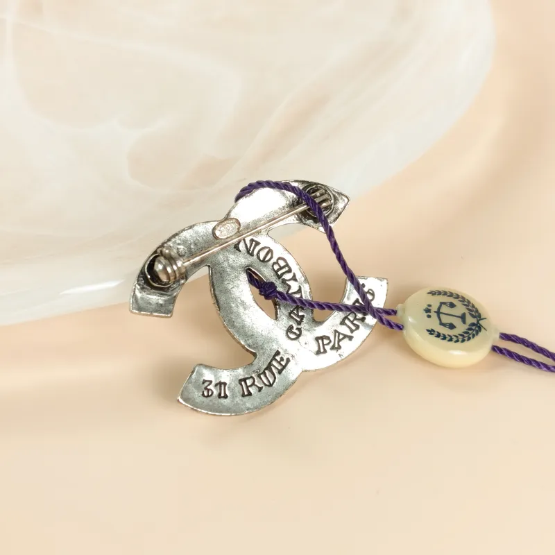 Chanel Jewelry · Brooch Silver One Size — cover view 4 of 5
