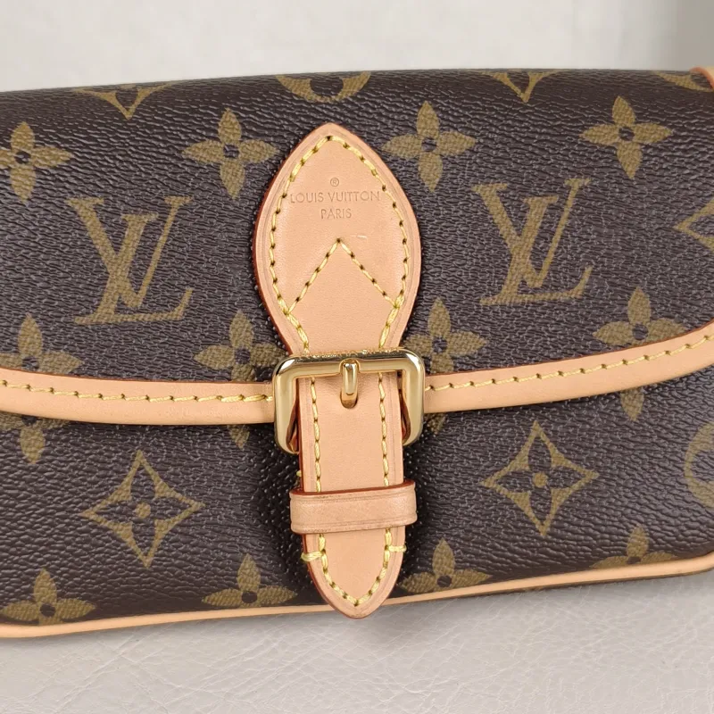 Louis Vuitton Crossbody Bag Diane Baguette Bag Monogram PV Cnano19 × 6 × 10.5 cm — detail view 2 of 12