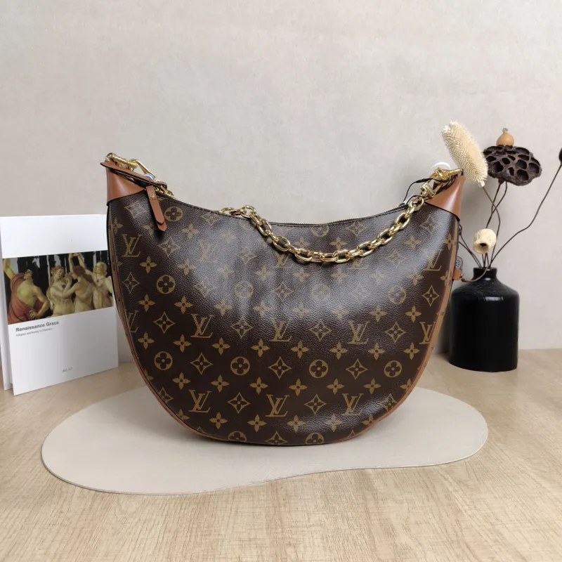 Louis Vuitton Crossbody Bag Loop Hobo Monogram PVC38 × 10 × 26 cm