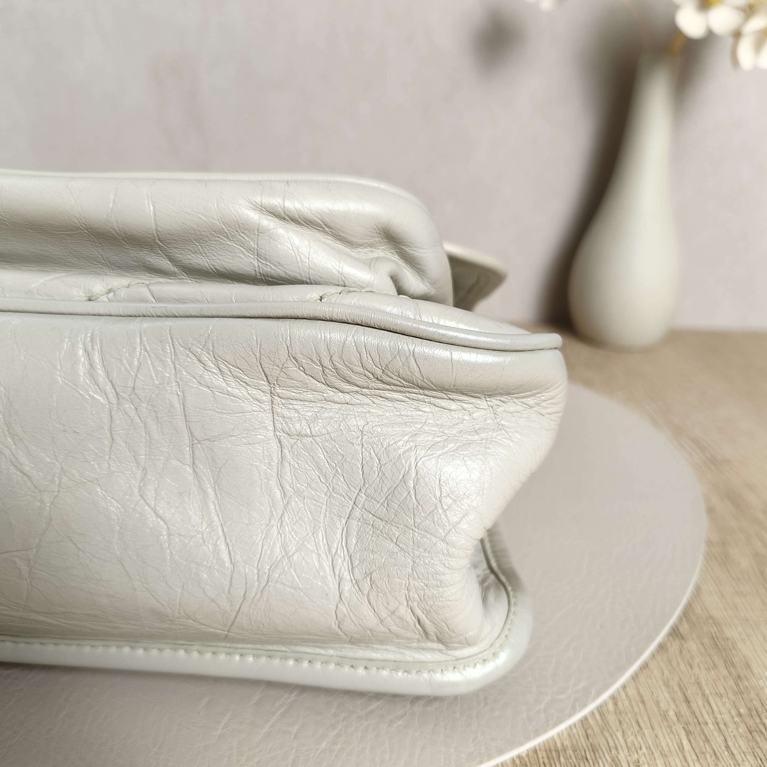 SAINT LAURENT Crossbody Bag Niki D Waxed Leather Calfskin Medium28 × 8.5 × 20 cm — cover view 7 of 10